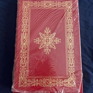 Red and Gold Decorative Book
